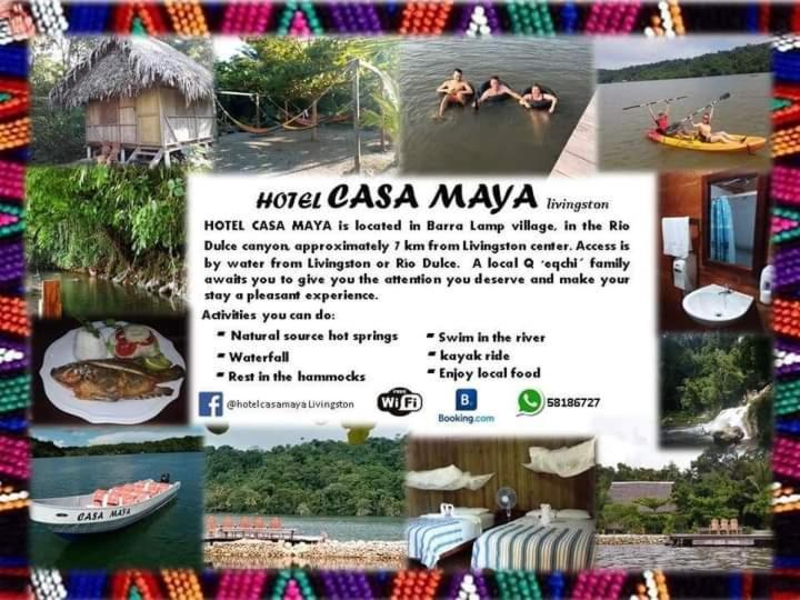 Casa Maya Lívingston Extérieur photo